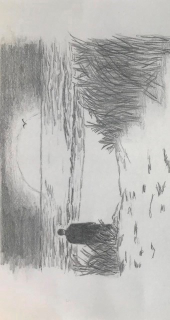 Стоишь на берегу, и чувствуешь солёный запах ветра